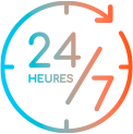 24h/24 7j/7