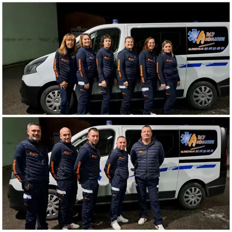 Notre équipe d'ambulanciers à Albertville, Albertville, ARLY Ambulances et Taxis SN